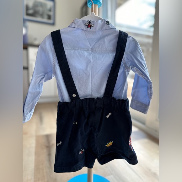 Gucci romper and shirt with embroidery size 9/12 months. - Picture 6 of 7